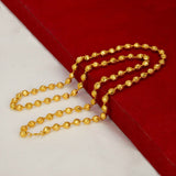 Gold Plated Big Designer Beads Mohana Mala - K Supreme