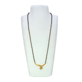 Gold Plated CZ Stone Pendant Karimani mala/Mangal Sutra