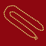 Gold Plated Simple Bead Chain - K Supreme