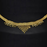 Gold Plated Stone Hip Chain/ Waist Belt/Oddiyanam