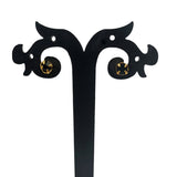 Gold Plated Stone Kids stud Second Stud Nose stud - KSupreme
