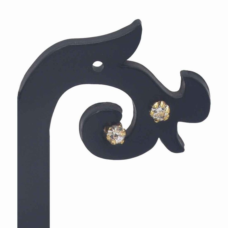 Gold Plated Stone Kids stud Second Stud Nose stud - KSupreme
