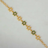 Gold Plated Twinkling Star Stone Bracelet - K Supreme