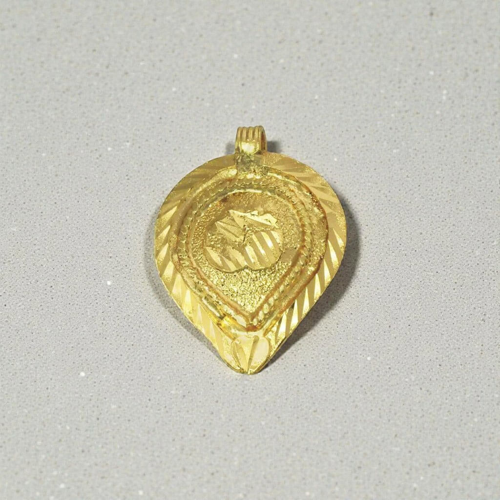 Gorgeous Traditional Om Thali Pendant - K Supreme