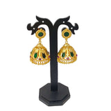 Kerala Premium Gold Plated Nagapadam Jhumka Earrings - K Supreme