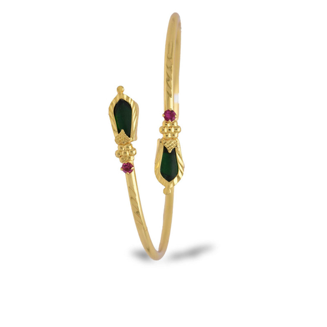 kerala-traditional-gold-plated-open-nagapadam-bracelet