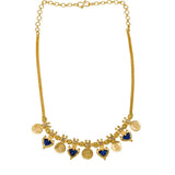 Kerala Traditional Lakshmi Kasu Green Palakka Necklace - KSupreme
