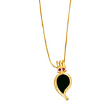 Kerala Traditional Medium Gold - Plated Mango Pendant - K Supreme