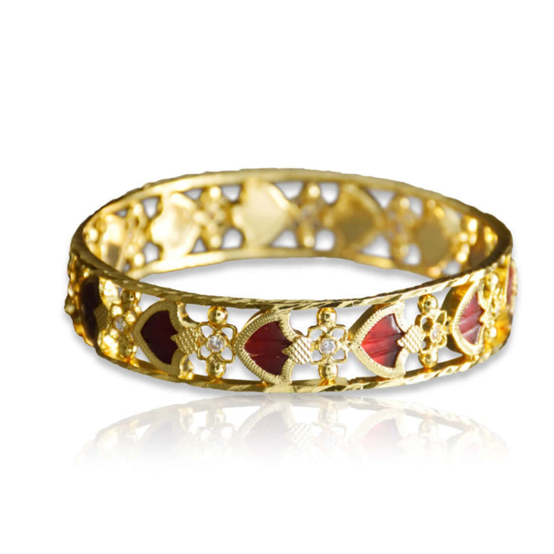 Kerala-Traditional-Red-Palakka-Bangles
