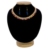 Kids Fashion Mesh Crystal Beaded Necklace Set - K Supreme