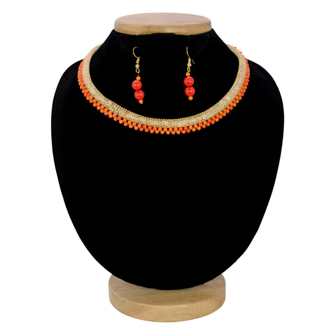 Kids Fashion Mesh Crystal Beaded Necklace Set - K Supreme