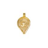 Micro Gold Plated Traditional Om Thali Pendant - KSupreme