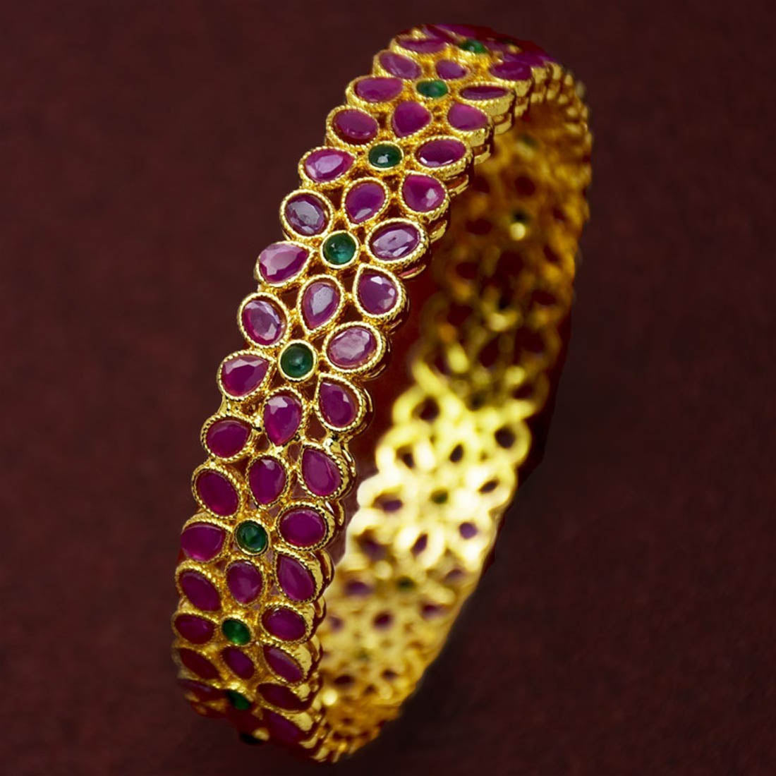 party-wear-gold-plated-floral-stone-bangle-for-women_5