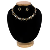 Premium Fashion Floral CZ Stone Necklace Set - K Supreme