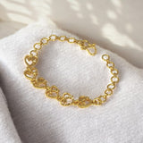 Ravishing Heart and Arrow Design Ladies Bracelet - KSupreme