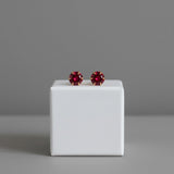 Small Round Stones Fashion Ear Studs - K Supreme