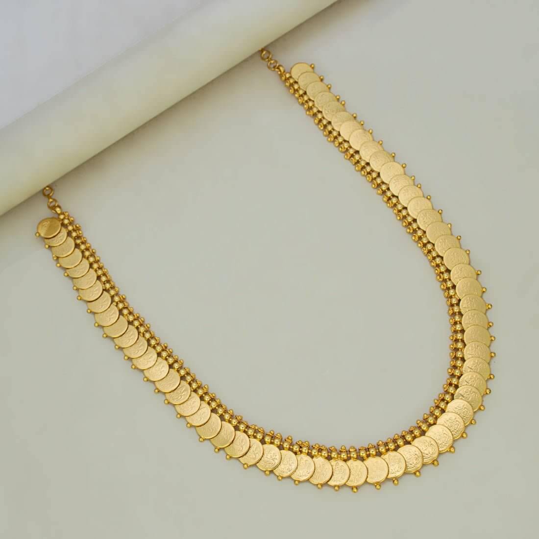 South Indian Gold Plated Lakshmi Kasumala - K Supreme