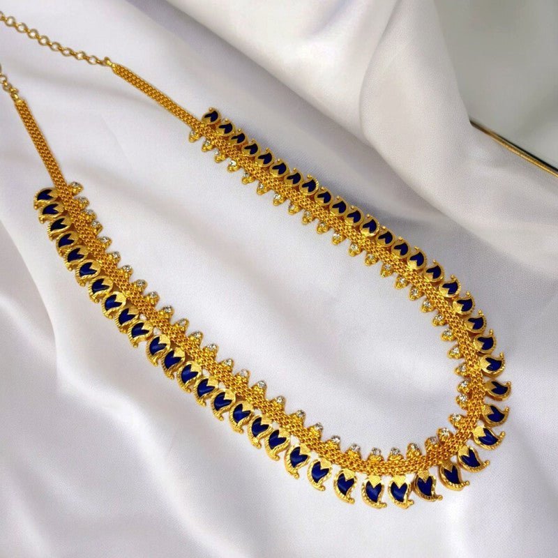 South Indian Traditional Mango Long Chain Haram - KSupreme