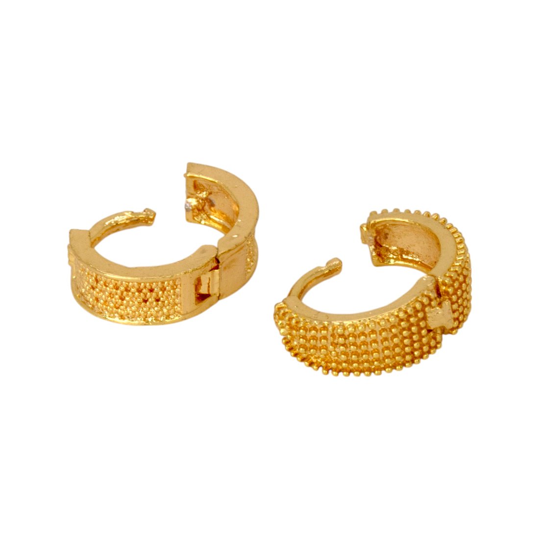 Stunning Beaded Design Hoop Earrings - K Supreme