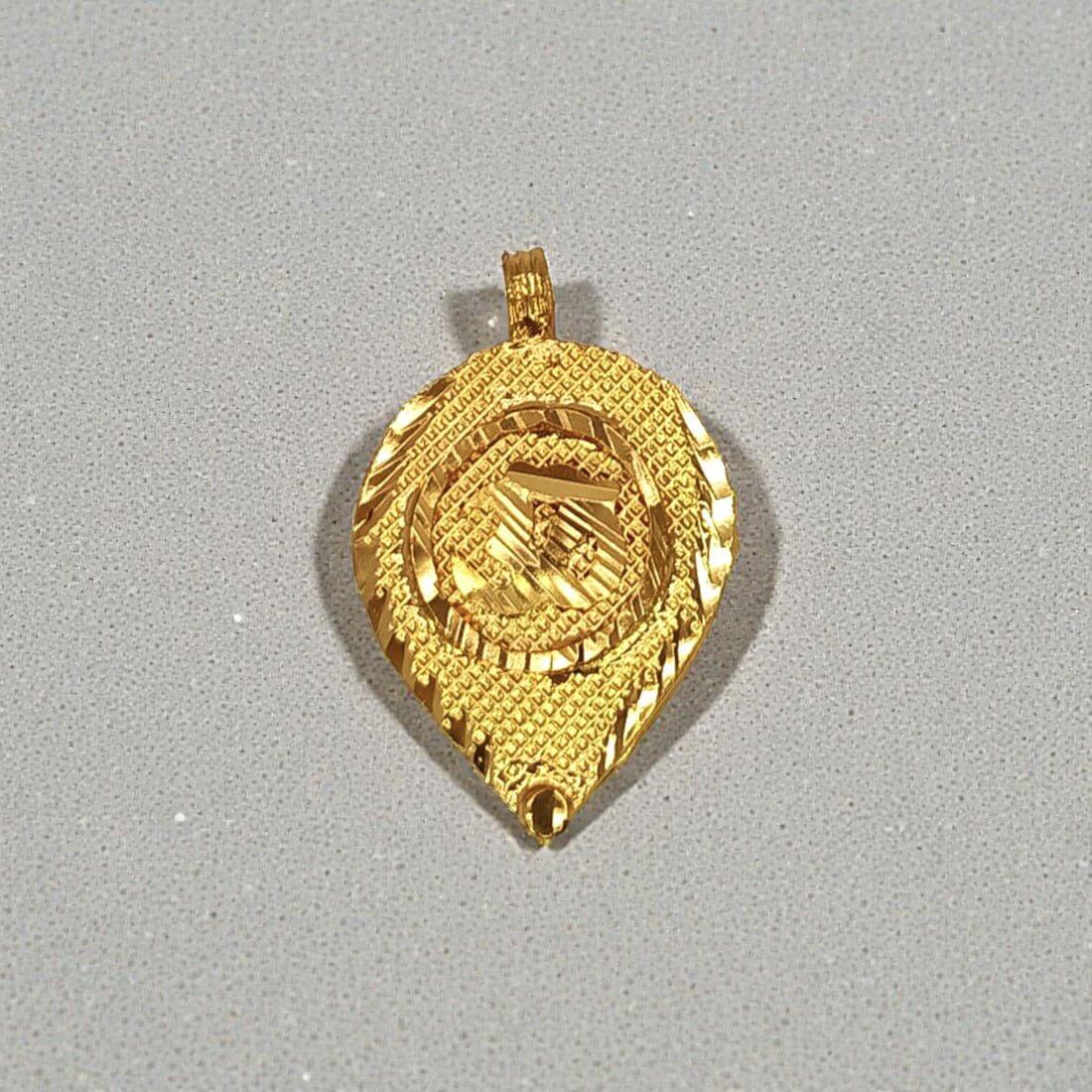Stunning Gold Plated Om Thali Pendant - K Supreme