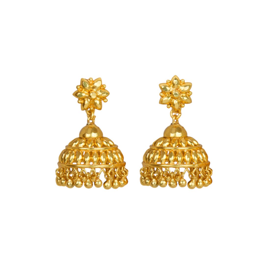 Traditional Gold Plated Designer Jhumka Earring - KSupreme
