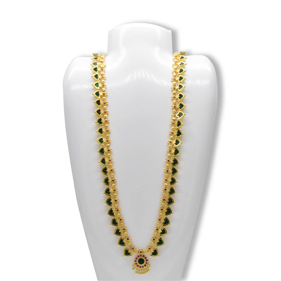 traditional-palakka-long-bridal-haram-green-dmo