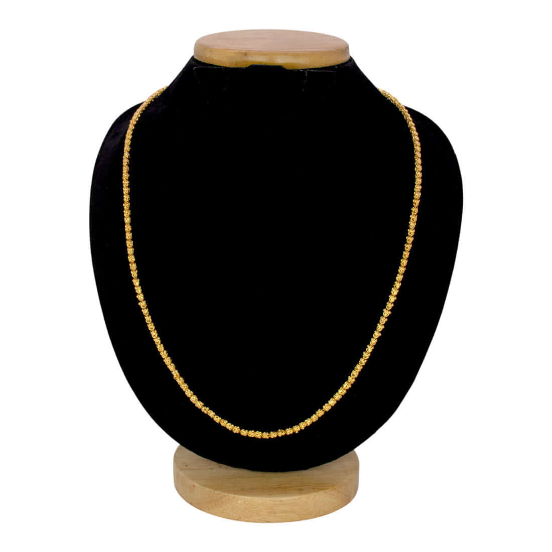 Trendy Gold Plated Designer Aiswarya Chain 24" - K Supreme