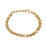 Trendy Gold Plated Floral Bracelet for Ladies - KSupreme