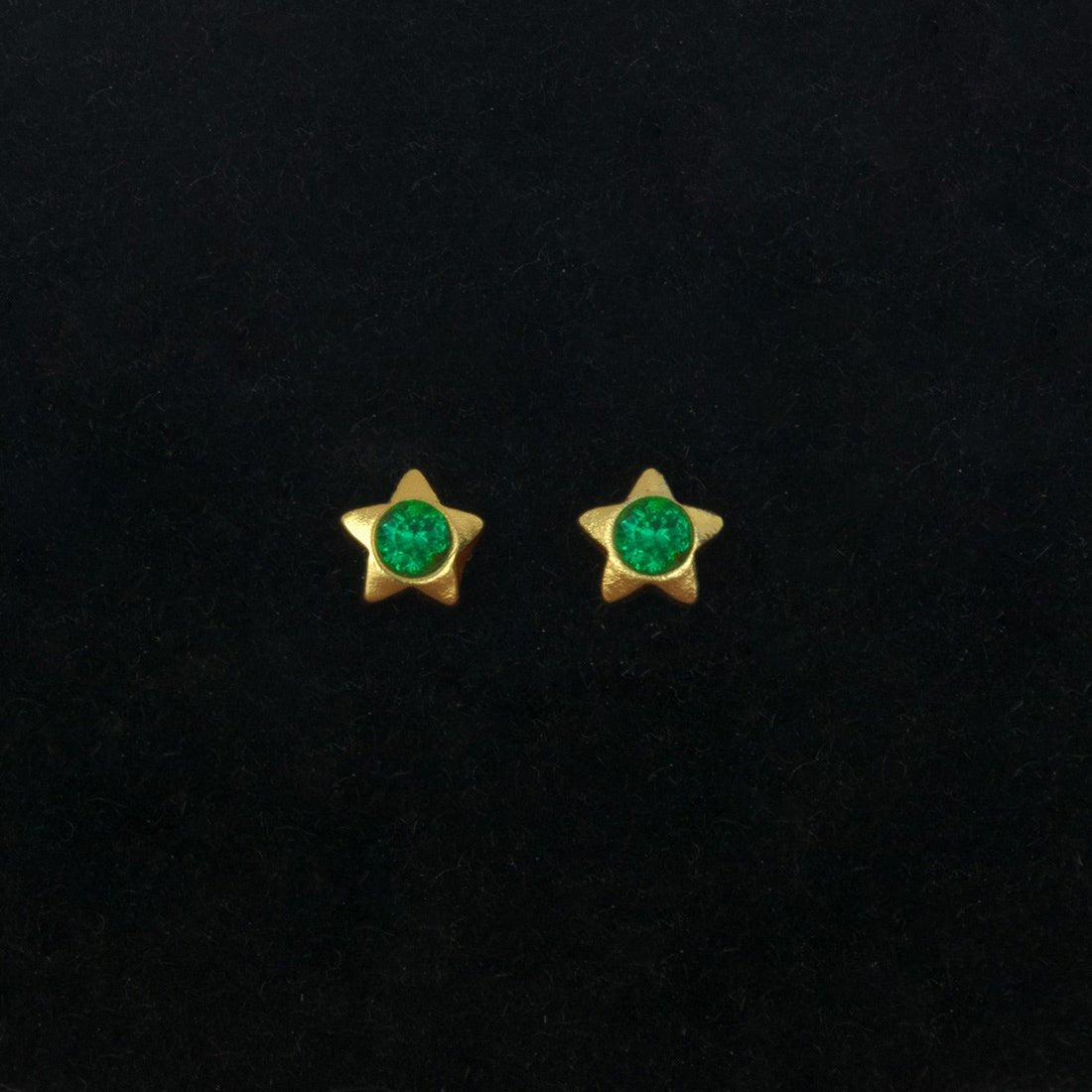 Twinkling Star Gold Plated Second Studs - K Supreme