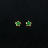 Twinkling Star Gold Plated Second Studs - K Supreme