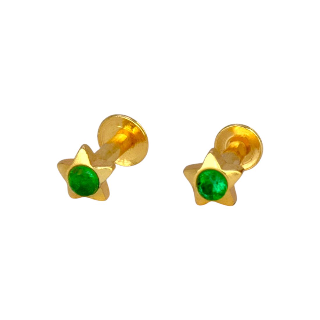Twinkling Star Gold Plated Second Studs - K Supreme