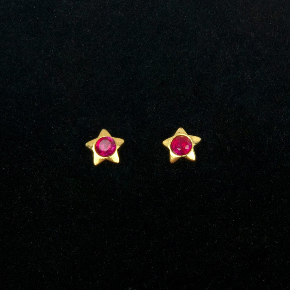 Twinkling Star Gold Plated Second Studs - K Supreme