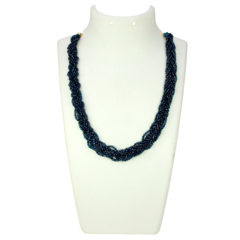 Twisted Crystal Fashion Necklace For Girls - KSupreme