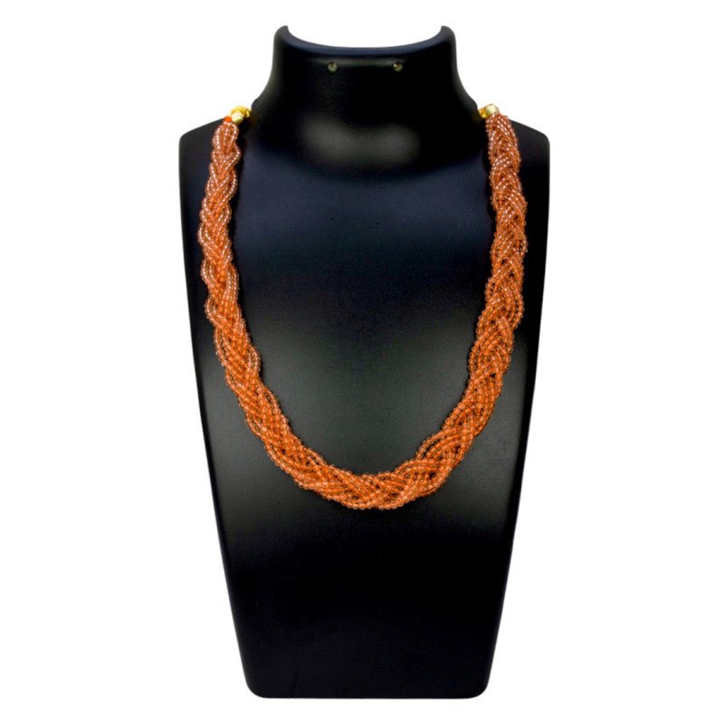 Twisted Crystal Fashion Necklace For Girls - KSupreme