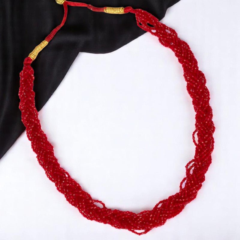 Twisted Crystal Fashion Necklace For Girls - KSupreme