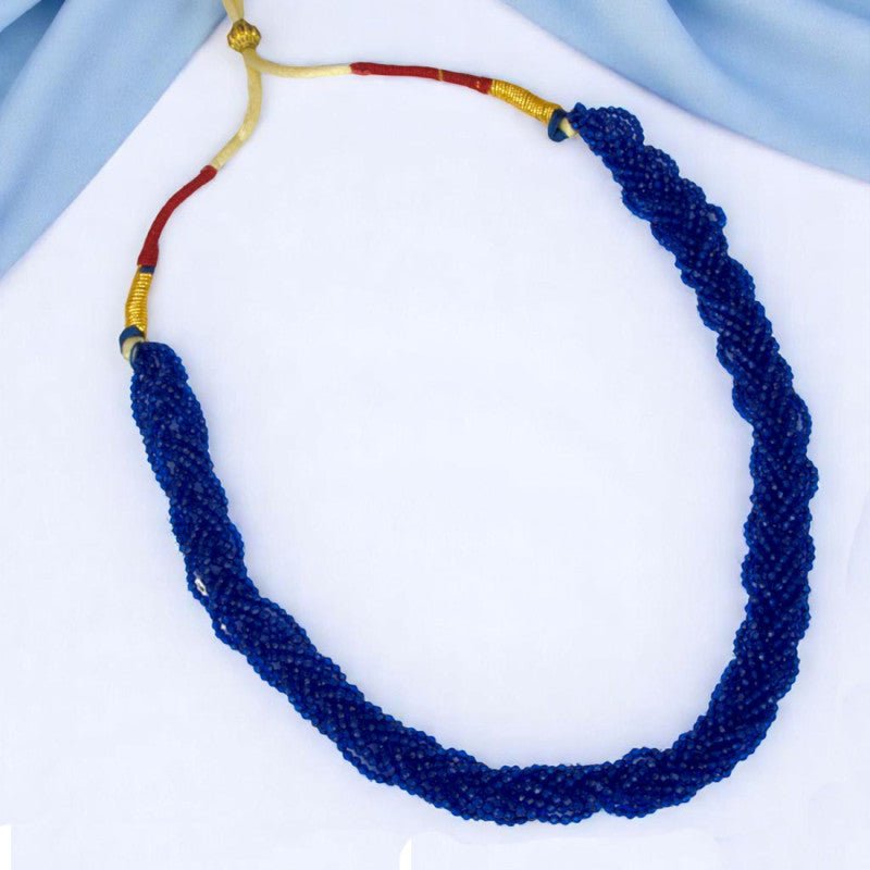 Twisted Crystal Fashion Necklace For Girls - KSupreme