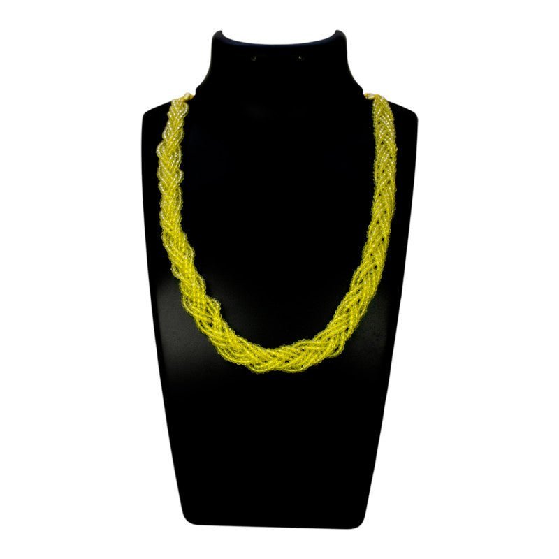 Twisted Crystal Fashion Necklace For Girls - KSupreme