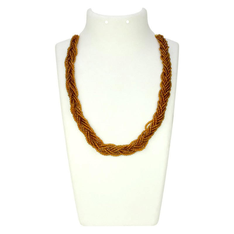 Twisted Crystal Fashion Necklace For Girls - KSupreme