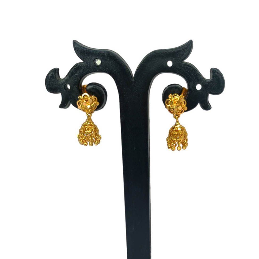 Very small Gold Plated Filigree Kids Jumkas - K Supreme