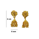 Very small Gold Plated Filigree Kids Jumkas - K Supreme